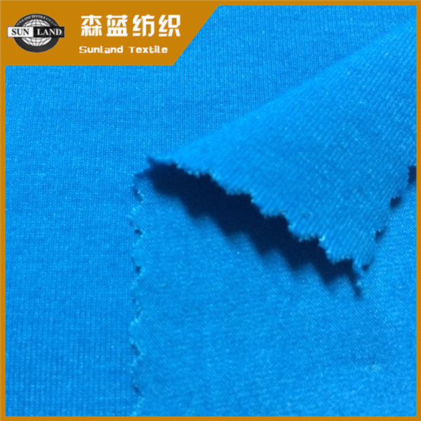 上海高彈滌棉氨汗布 polyester cotton spandex jersey