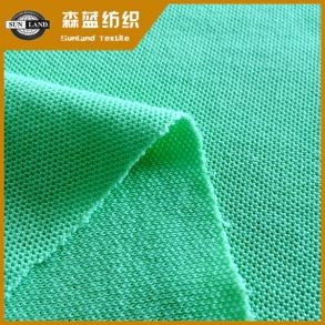 上海棉蓋滌單珠地 Cotton cover polyester single pique