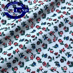 蘇州DC018文化衫服裝 滌蓋棉針織汗布 熱轉移印花用 漂白